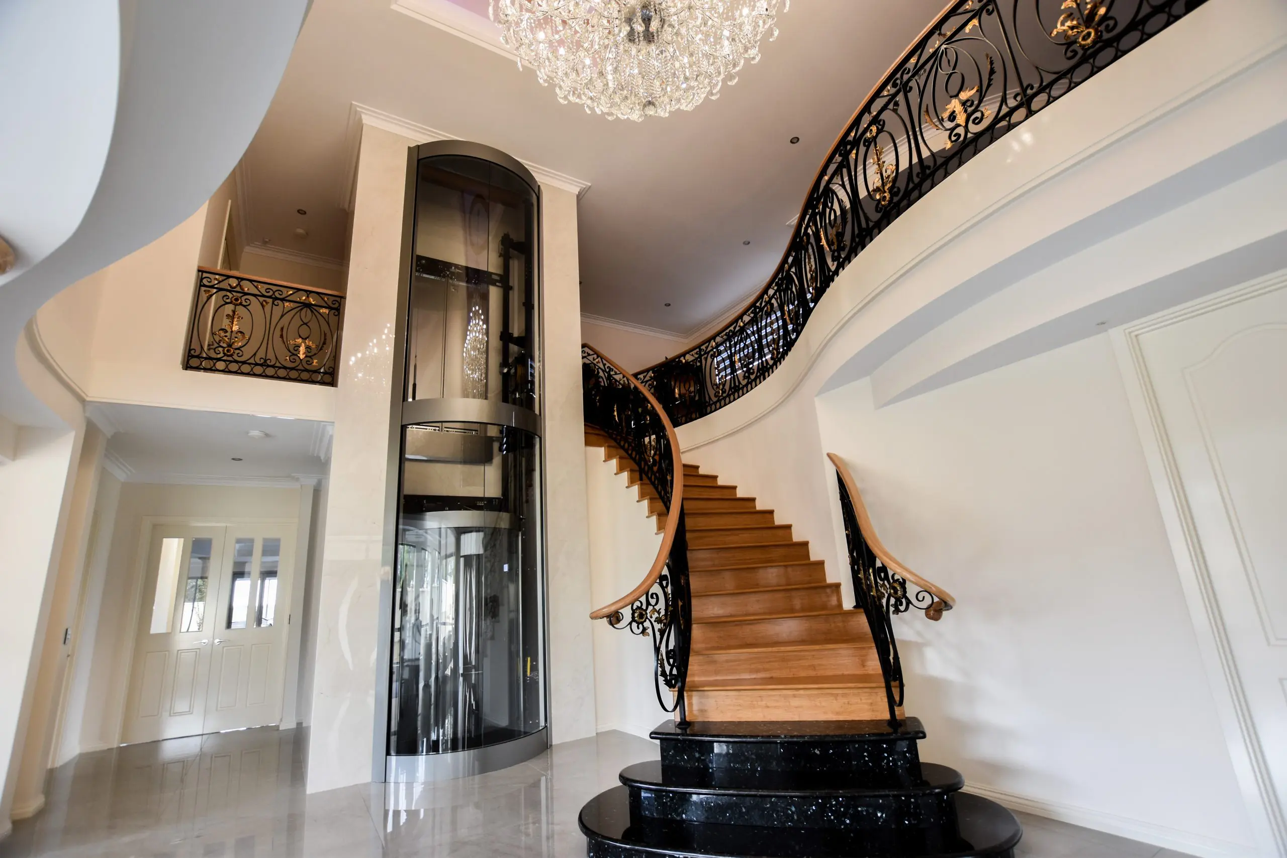 Stairwell and elevator cleaning