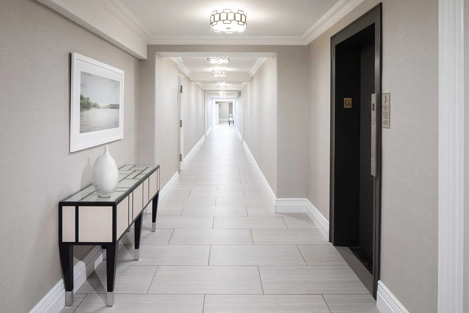 Hallway cleaning