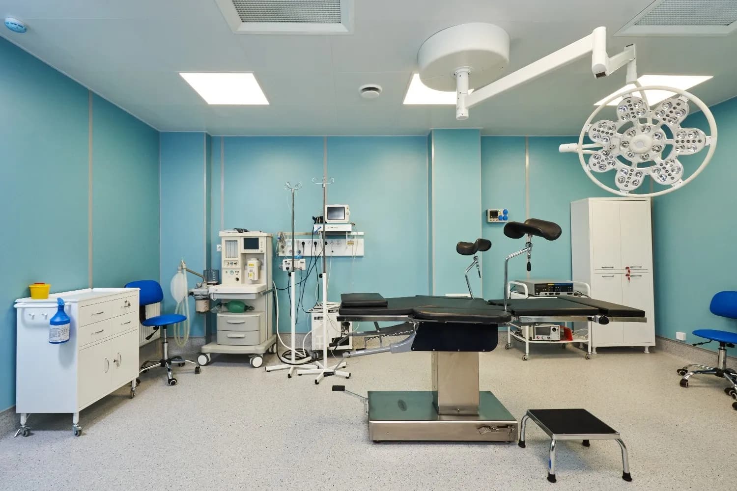 Examination room cleaning