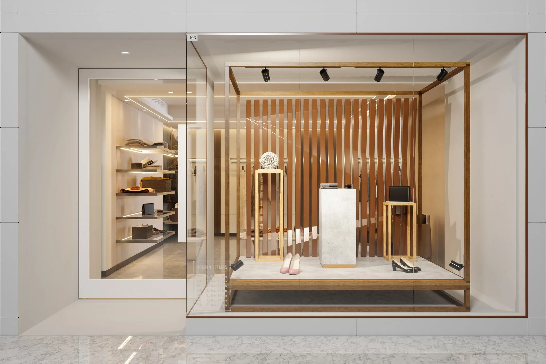 Retail entrance cleaning